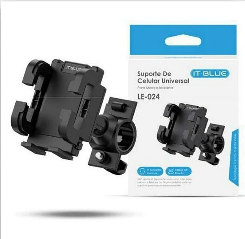 Suporte Para Celular Bike Moto Gps Universal Le-024 - Imagem 3